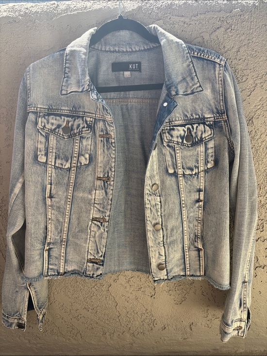 Kut from the Kloth Jackets & Blazers - Kut from the Kloth Light Wash Denim Jean Jacket